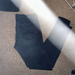 Ag Adriano Goldschmied Dark Blue Skinny Jeans